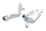 Borla 91-95 Jeep Wrangler YJ 4.0L 6cyl 4WD 2Dr SS Single Right Rear Exit Cat-Back Exhaust thumbnail 7