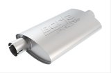 Borla Universal Center/Offset Oval 2.5in Tubing 19in x 4in x 9.5in PRO-XS Notched Muffler thumbnail 2