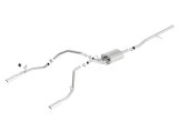 Borla 14 Silv/Sierra 1500 C/B S-Type Exhaust/2.75in Into Dual 2.25in Out 4in Tip Split Rear Exit thumbnail 8