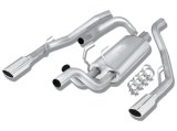 Borla 09-13 Dodge RAM 1500 5.7L CC/SB w/Fact Sngl Exhaust C/B 3x2.5in Single Round Rolled Split Rear thumbnail 3