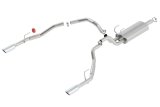 Borla 09-13 Dodge RAM 1500 5.7L CC/SB w/Fact Sngl Exhaust C/B 3x2.5in Single Round Rolled Split Rear thumbnail 5
