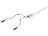 Borla 14 Silv/Sierra 1500 C/B Touring Exh/2.75in in Muffler 2.25inout 4inTIp SS Rear Exit-Blk Chrome thumbnail 8
