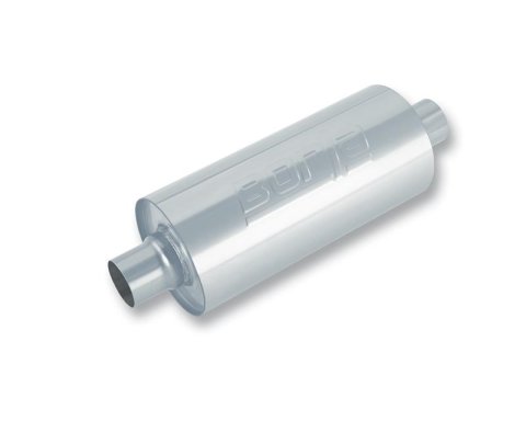 Borla Heavy Duty (Truck) Muffler - 3in Center-Center 24in x 6.75in Round (Notched) thumbnail 1