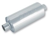 Borla 3.5in Tubing x 6.25in Diameter x 24in Length Multi-Core Center/Center Round Racing Muffler thumbnail 6