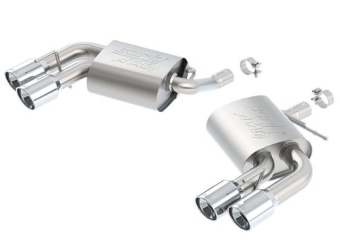 Borla 2016 Chevy Camaro V6 AT/MT ATAK Rear Section Exhaust w/o Dual Mode Valves thumbnail 5