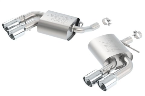 Borla 2016 Chevy Camaro V6 AT/MT ATAK Rear Section Exhaust w/o Dual Mode Valves thumbnail 7