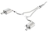 Borla S Type Cat Back 15-17 Ford Mustang 2.3L EcoBoost MT/AT 2.25in pipe 4in tip thumbnail 5