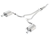Borla S Type Cat Back 15-17 Ford Mustang 2.3L EcoBoost MT/AT 2.25in pipe 4in tip thumbnail 8