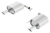 Borla S Type Rear Section 15-17 Ford Mustang 2.3L EcoBoost MT/AT 2.25in pipe 4in tip thumbnail 1