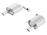 Borla Atak Rear Section 15-17 Ford Mustang 2.3L EcoBoost MT/AT 2.25in pipe 4in tip thumbnail 2