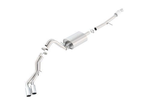 Borla Touring Cat Back 15-16 Chevy Suburban 5.3L V8 2.75in, 2.25in Dual Same Side Exit 4in Tips thumbnail 5