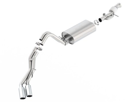 Borla Touring Cat Back 15-16 GMC Denali 6.2L V8 2.75in, 2.25in Dual Same Side Exit 4in Tips Exhaust thumbnail 1