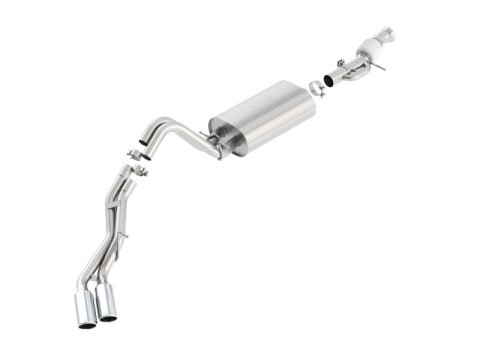 Borla Touring Cat Back 15-16 GMC Denali 6.2L V8 2.75in, 2.25in Dual Same Side Exit 4in Tips Exhaust thumbnail 3