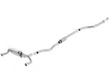Borla 13-16 BMW 335i / 435i Atak Cat back SS 3.0in, 2.25in 3.5in Tip Single Rolled thumbnail 5