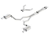 Borla S-Type Cat-Back 15-17 Ford Mustang GT 5.0L V8 MT/AT 3in pipe 4in tip thumbnail 3