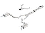 Borla Atak Cat-Back 15-17 Ford Mustang GT 5.0L V8 MT/AT 3in pipe 4in tip thumbnail 2