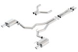 Borla Atak Cat-Back 15-17 Ford Mustang GT 5.0L V8 MT/AT 3in pipe 4in tip thumbnail 6