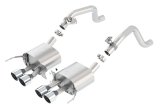 Borla 2014 Chevy Corvette C7 w/ AFM w/o NPP Atak Rear Section Exhaust Quad Rd Rl IC Tips thumbnail 7