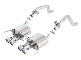 Borla 14-15 Chevy Corvette C7 w/ AFM w/o NPP S Type Rear Section Exhaust Quad Rd RL Tips thumbnail 1