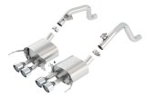 Borla 14-15 Chevy Corvette C7 w/o AFM w/o NPP Atak Rear Section Exhaust Quad Rd RL Tips thumbnail 7