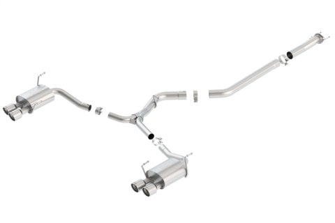 Borla 15-16 Subaru WRX / STI 2.5L S-Type Cat-Back Exhaust Quad Rd RL Tips thumbnail 5