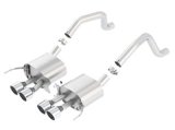 Borla 15 Chevy Corvette C7 ZO6 6.2L w/o AFM NPP S-Type Quad RD RL IC Tips Center Rear Exit Exhaust thumbnail 3