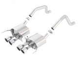 Borla 15 Chevy Corvette C7 ZO6 6.2L w/o AFM NPP S-Type Quad RD RL IC Tips Center Rear Exit Exhaust thumbnail 4
