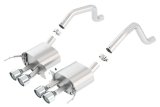 Borla 2014 Chevy Corvette C7 ZO6 S/C w/o AFM w/o NPP S-Type Rear Section Exhaust Dual Rd Rolled Tips thumbnail 8