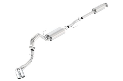 Borla 15-16 Ford F-150 3.5L EcoBoost Ext. Cab Std. Bed Catback Exhaust S-Type Truck Side Exit