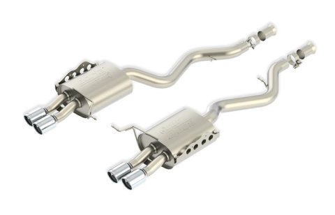 Borla 15-16 Dodge Challenger R/T 5.7L Dual Rectangle Angle Cut Dual Split Rear Exit ATAK Exhaust thumbnail 3