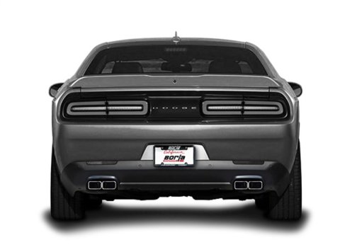 Borla 15-16 Dodge Challenger R/T 5.7L Dual Rectangle Angle Cut Dual Split Rear Exit ATAK Exhaust thumbnail 7