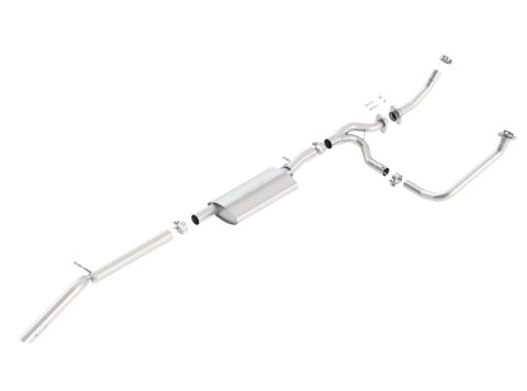 Borla 12-15 Jeep Wrangler 3.6L V6 Auto/Manual Trans Turndown Tip Dual Left Rear Exit Exhaust thumbnail 2