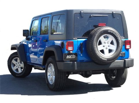 Borla 12-15 Jeep Wrangler 3.6L V6 Auto/Manual Trans Turndown Tip Dual Left Rear Exit Exhaust thumbnail 6