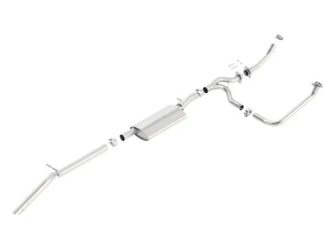 Borla 12-15 Jeep Wrangler 3.6L V6 Auto/Manual Trans Turndown Tip Dual Left Rear Exit Exhaust thumbnail 8