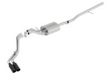 Borla S-Type Cat-Back 14-15 Sierra 1500 Std Bed/CC Short Bed 143.5in WB Side Exit Exhaust Black Tips thumbnail 6