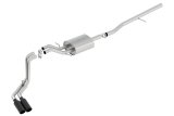 Borla S-Type Cat-Back 14-15 Sierra 1500 Std Bed/CC Short Bed 143.5in WB Side Exit Exhaust Black Tips thumbnail 7