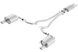 Borla Cat Back 15-17 Ford Mustang 3.7L V6 MT/AT 2.25in Pipe 4in Single Round Rolled Tips thumbnail 5