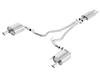 Borla Cat Back 15-17 Ford Mustang 3.7L V6 MT/AT 2.25in Pipe 4in Single Round Rolled Tips thumbnail 7