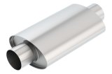 Borla XR-1 Multi-Core 3in Ctr-Ctr Oval 12in x 4.25in x 7.88in Rotary Engine Equipped Racing Muffler thumbnail 6