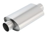 Borla XR-1 Multi-Core 3in Ctr-Ctr Oval 12in x 4.25in x 7.88in Rotary Engine Equipped Racing Muffler thumbnail 7