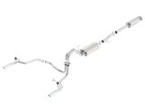 Borla 15-16 Ford F-150 2.7L/3.5L V6 / 5.0L V8 Ext. Cab Std. Bed CB Exh Touring Single Split Rear Ext thumbnail 2