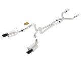 Borla 2011-2012 Mustang GT 5.0L Black Chrome 4.5in Rd Tip ATAK Catback Exhaust thumbnail 5