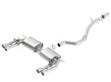 Borla 13-15 Audi S3 S-Type Dual Round Rolled Catback Exhaust thumbnail 3