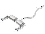 Borla 13-15 Audi S3 S-Type Dual Round Rolled Catback Exhaust thumbnail 4