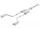 Borla 2015 Dodge Challenger 3.6L V6 S-TYPE Catback Exhaust No Tips Factory Valance thumbnail 1
