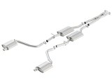 Borla 2015 Dodge Challenger 3.6L V6 S-TYPE Catback Exhaust No Tips Factory Valance thumbnail 3