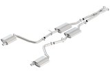 Borla 2015 Dodge Challenger 3.6L V6 S-TYPE Catback Exhaust No Tips Factory Valance thumbnail 5