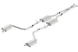 Borla 2015 Dodge Challenger 3.6L V6 ATAK Catback Exhaust No Tips Factory Valance thumbnail 4