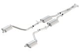 Borla 2015 Dodge Challenger 3.6L V6 ATAK Catback Exhaust No Tips Factory Valance thumbnail 5