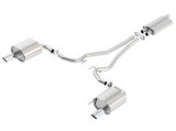 Borla 15-16 Ford Mustang EcoBoost 2.3L AT/MT EC-Type Cat Back SS Single Round Rolled Tips Exhaust thumbnail 3
